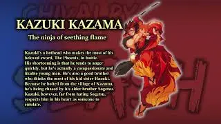 Samurai Shodown 64-II - Kazuki Kazama (Profile)