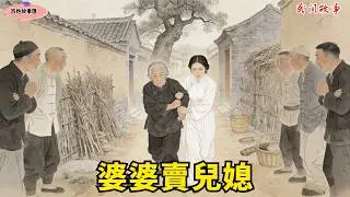 36岁寡妇被恶婆婆3块银元卖给40岁瘸腿屠夫！全村等看她笑话，谁知屠夫竟把她宠上天！#故事頻道 #民間故事#有聲書 #睡前故事#中國文化#故事分享