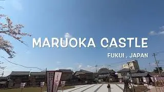 Maruoka castle fukui japan