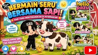 Milking a Cow | Play with Cow | Avatar World Baby Pazu Drama | Toca Boca Life | Children's Cartoon