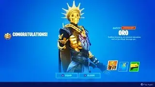 How to Unlock NEW FREE REWARDS! (Fortnite Oro Skin, Pickaxe & Wrap)