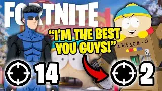 Cartman Gets CARRIED In Fortnite! - South Park x Fortnite Zero Build Funny Moments 🤣🎮