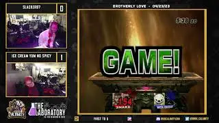 Brotherly Love Sept 2023 | #smashbrawl - Ice Cream Yum No Spicy vs Slacker87