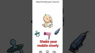 HELP THE BABY GET A Haircut||. brain out