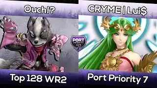 Ouch!? (Wolf) vs CRYME | Lui$ (Palutena) - Port Priority 7 Top 128 Winners Round 2