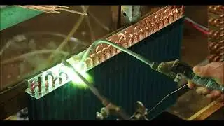 Finned tube coils heat exchanger
