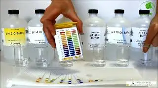 p H Test Strips Plastic & Paper