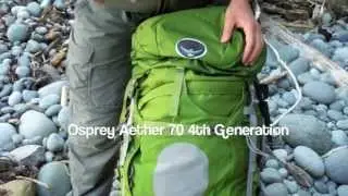 Osprey Aether 70 2013 4th Generation PACK UPDATE! A REVIEW