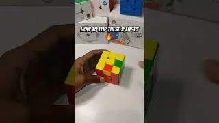 How to flip the last 2 edges! #short #rubikscube #viral