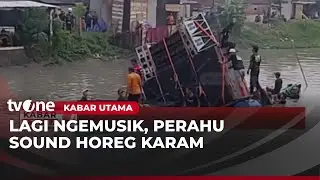 Detik-detik Perahu Angkut Sound Horeg Tenggelam | Kabar Utama