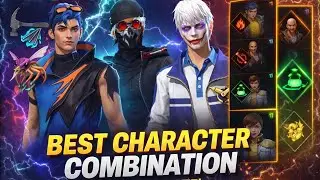 BEST CHARACTER COMBINATION (AFTER UPDATE) 🔥 | Free Fire Pro Combo 2026 | One Tap Gameplay