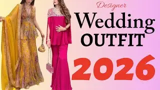 Trending wedding outfit | 2025 latest wedding outfit for girls| wedding guest outfit for girls 2026
