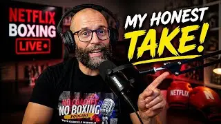 Netflix Boxing LIVE: Coaches Chairman Reacts to Paul vs Joshua