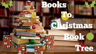 Christmas BOOK TREE by a NIGERIAN | Bookish DIY #booktree #nigerian