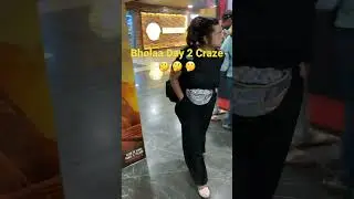 #bholaareview #bholaa #ajaydevgn #theaterresponse Bholaa Day 2 Collection #viral Bholaa Public Craze