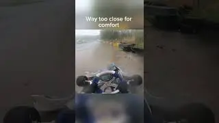 When rain racing gets very scary!! #karting #gokart #gokartracing #racing #rain #kartracer #race