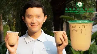 Amazing Just Drink Taiwan Brown Sugar Bubble Milk Tea Taiwan Street Food | YUMMY FC