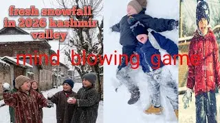 🥰🥰Kids  playing  snow ❄️  24 10 2026🥰🥰 