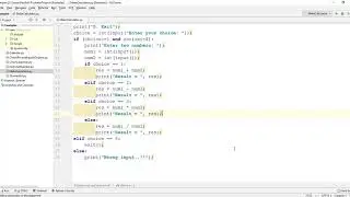 Python Program - Make Simple Calculator