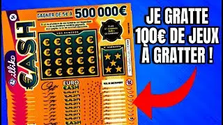 Grattage de 100€ de Tickets CASH ! Gagne-t-on gros ? 😱💰