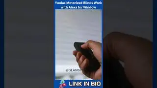 Yoolax Motorized Blinds Work with Alexa for Window