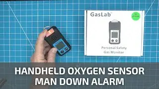 Handheld Oxygen Sensor Man Down Alarm