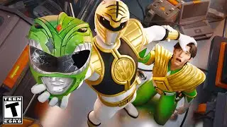 White Ranger ORIGIN STORY.. Fortnite Power Rangers