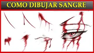 TUTORIAL: Como dibujar SANGRE / How to draw blood | Esteban Arts