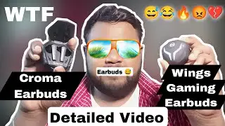 Wings Phantom  Earphones Gaming Earbuds Vs Croma Gaming TWS Earbuds🔥 - Detailed Review