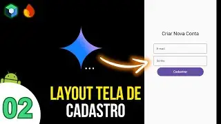 Firebase com Jetpack Compose - Criando o Layout da Tela de Cadastro com IA #02