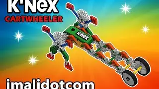 Motorized K&rsquo;Nex Cartwheeler 🚗 DIY Maxima Construction Set Build & ASMR Toy Fun #imalidotcom