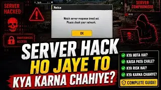 BGMI SERVER HACK SOLUTION 😱  | How to fix server hack in bgmi