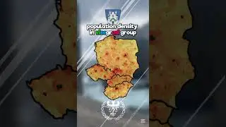 Population density in visegrad group #visegrad #mapping #mapper #europe #mapology #savemapping #abcd
