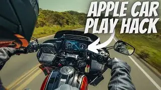Apple car play hack for 2024 Road glide, Street glide