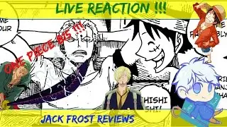 one piece chapter 815 live reaction !!! ワンピース