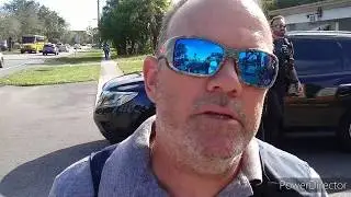 COP CAUGHT DESTROYING PRIVATE PROPERTY GETS TRIGGERED!