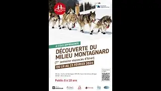 Colo Découverte du milieu montagnard février 2024