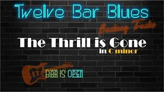 The Thrill is Gone backing track in Cm 90 BPM