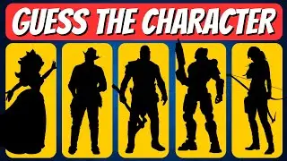 Guess the Video Game Character by their Silhouette | Game Quiz