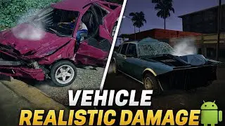 GTA SA Android Soft Body Vehicle Mod | BeamNG Style Realistic Damage | Greenwood & Buffalo
