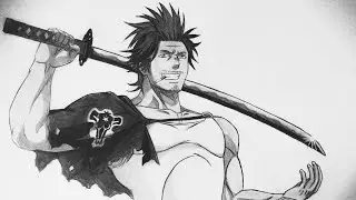 How To Draw Yami Sukehiro From Black Clover Step By Step For Beginners