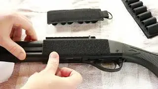 Shotgun 12 gauge shell holders with velcro, side saddle - available in 2, 4, 6 and 10 pack