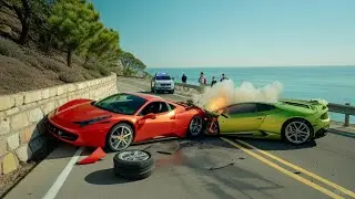 When Luxury Meets Disaster: The Most Expensive Supercar Crashes Ever Caught on Camera