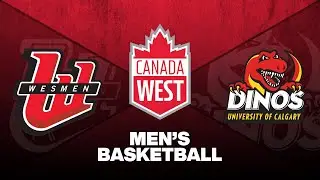 MBB: Winnipeg Wesmen vs. Calgary Dinos - Nov. 22, 2025