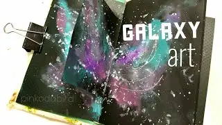 Art Journal - Fly the Coop Friday - Galaxy Art - The Sky is the Limit | YouTube Channel Suggestions