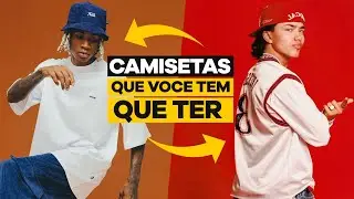 10 TIPOS de CAMISETA MASCULINA que você TEM QUE TER | MODA MASCULINA 2025