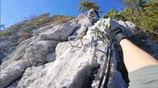 Gitschenwand Via Ferrata POV / DJI Osmo Nano