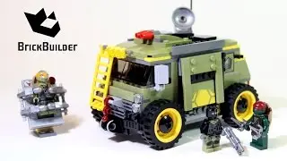 Lego Ninja Turtles 79115 Turtle Van Takedown - Lego Speed Build