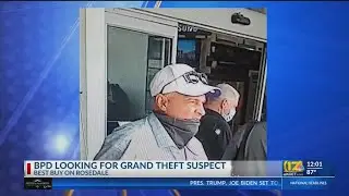 BPD looking for man wanted for grand theft at Best Buy store