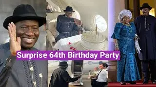 Ex_President celebrate his 64th years Birthday His Excellency Doctor Abella Goodluck Jonathan